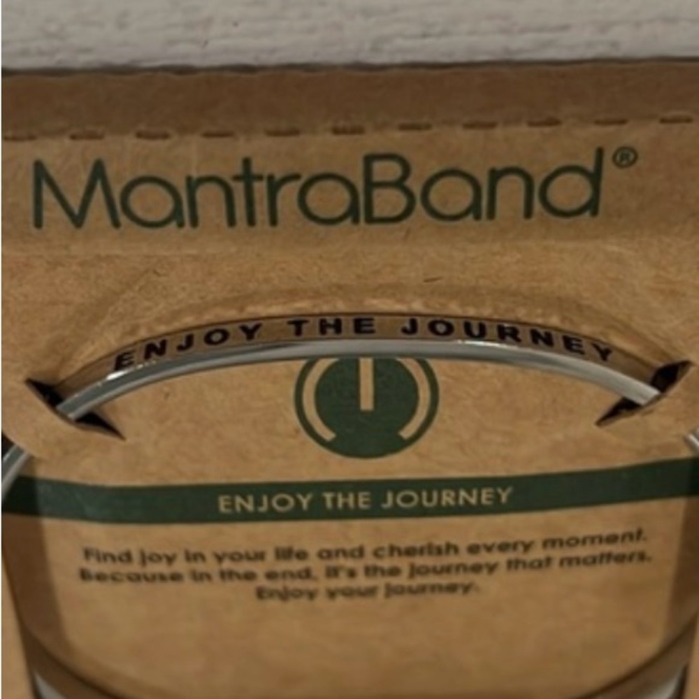 MantraBand “Enjoy the Journey” - Silver